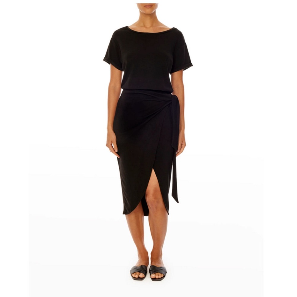 Lblc The Label Kelly Wrap
Dress‎ Black Size Large